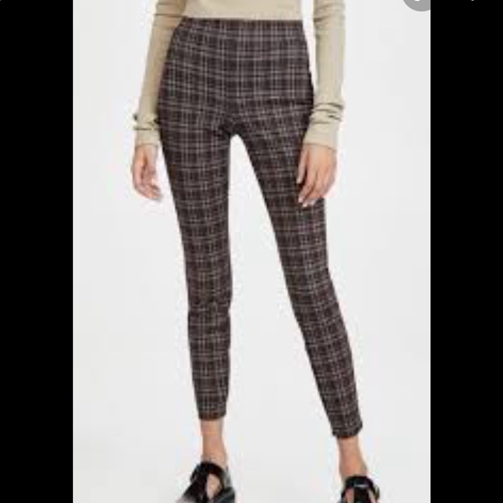 Vero Moda Plaid Skinny Pants Sz Sm